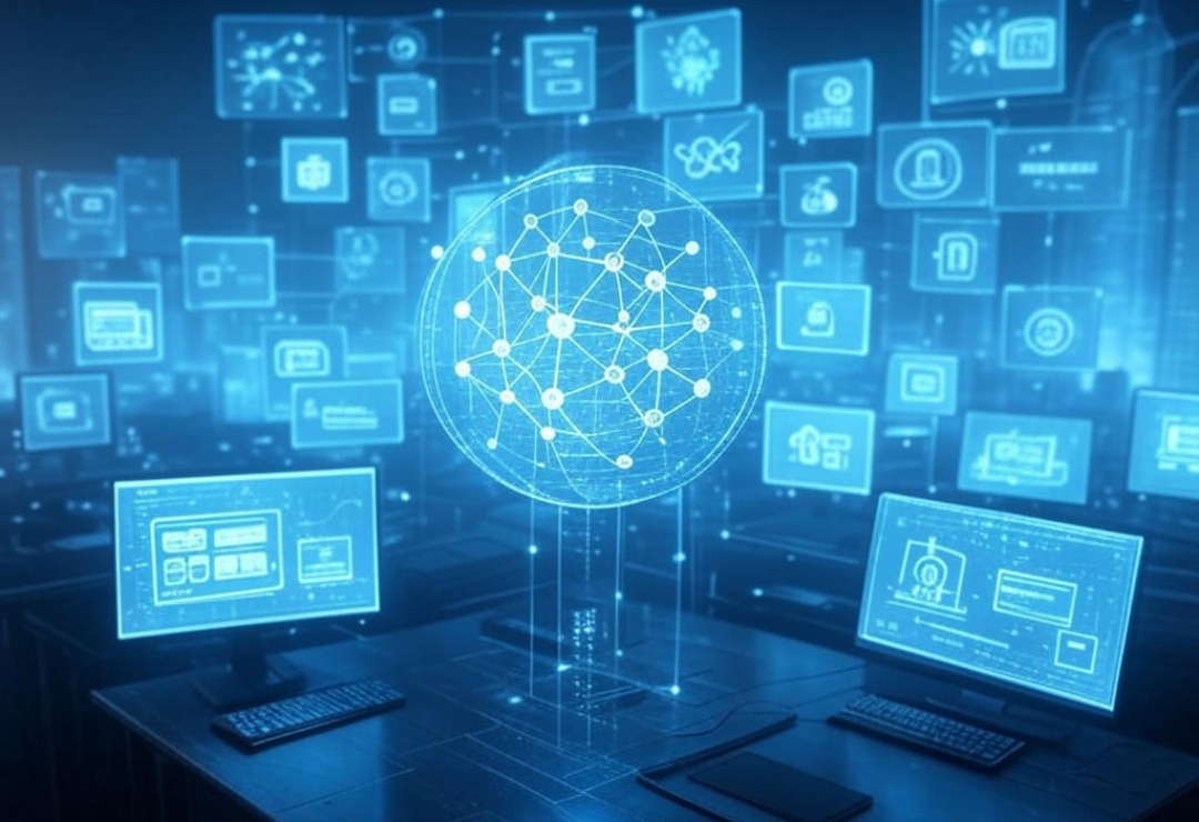 AI Development Illustration
